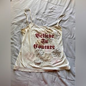 Y2k Juicy couture tank top